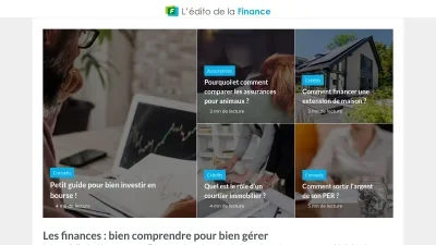 L'édito de la Finance