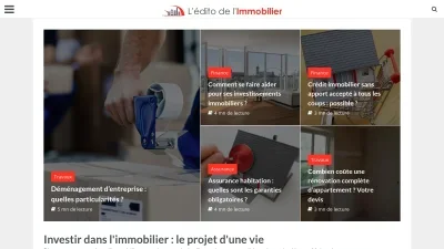 L'édito de l'Immobilier